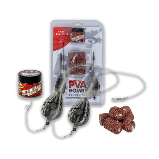 Set Montura Rapid Pva Bomb, 50g+50g
