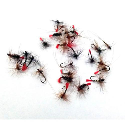 Set Muste Artificiale Pe Carlig Mustad  Div. Marimi
