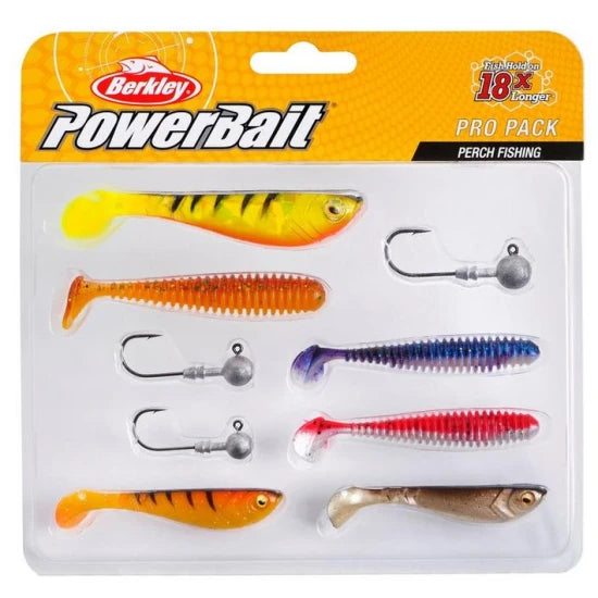 Set Naluci Berkley Powerbait Pro Pack Perch, 9buc/pac