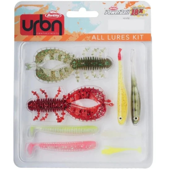 Set Naluci Berkley Urbn Kit All Lures, 8buc/set