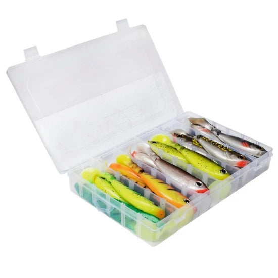 Set Naluci Soft Berkley Pulse Shad Mixbox, 14cm, 24buc/pac