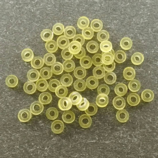 Set Orange Pellet Bands 3,4,5mm, 30buc/plic