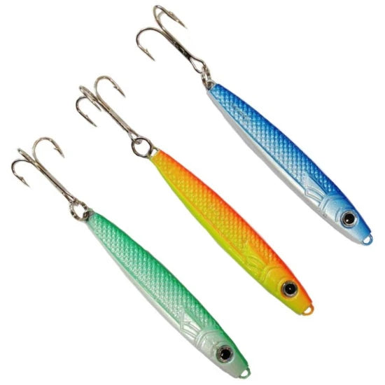 Set Pilker Abu Garcia Kystsilda, Multicolor, 28g, 3buc/pac