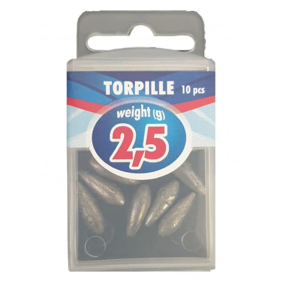 Set Plumbi Falcon Torpille In-line 2.5g