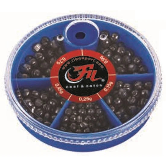 Set Plumbi Filfishing Alice Despicate, Marime S, 5 Compartimente 0.15-0.90g