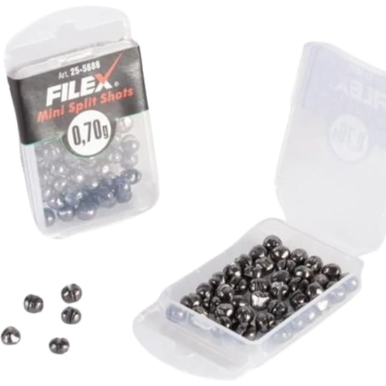 Set Plumbi Filfishing Filex Alice Despicate Mini Split Shot, 1.30g