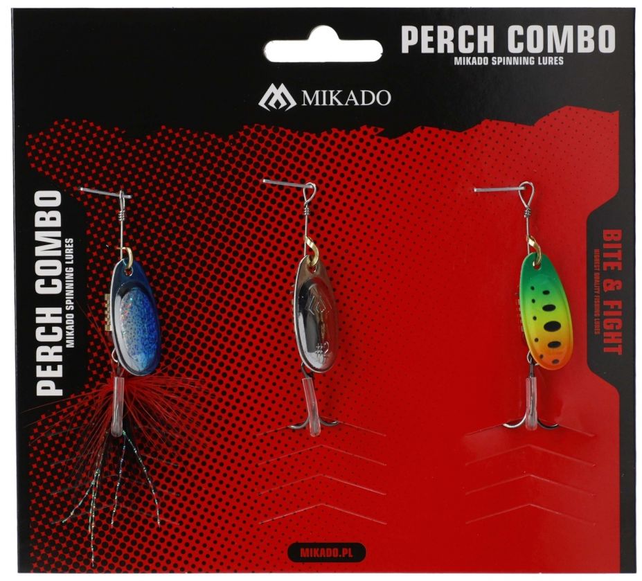Set Rotative MIKADO Spinners Perch, 3buc/pac