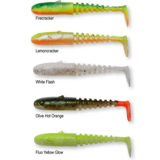 Set Shad Savage Gear Gobster, Dark Water Mix, 7.5cm, 5g, 5buc/pac