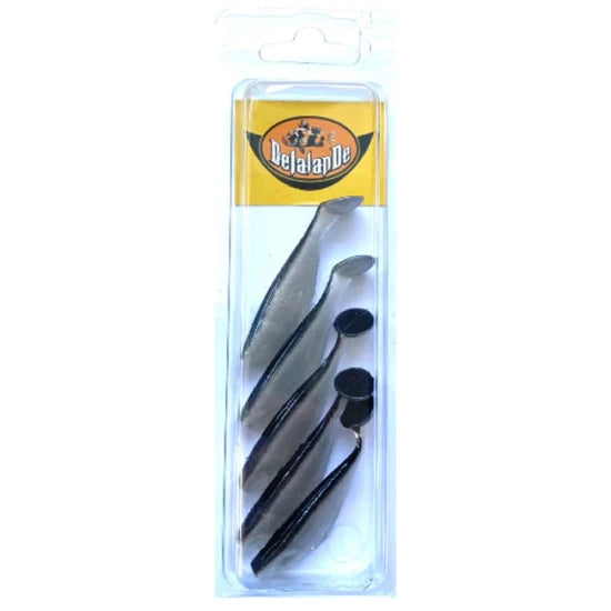 Set Shad-uridelalande Shad Pearl Black Back, 7.5cm, 5buc