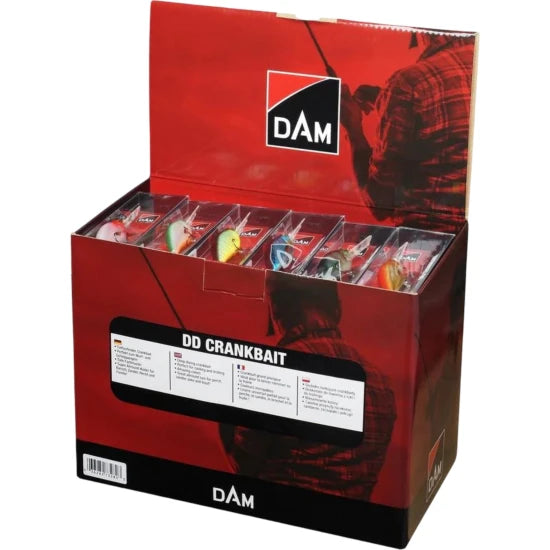 Set Voblere Crankbait Dam Assorted Lure Box Dd Crankbait, 60buc/pac
