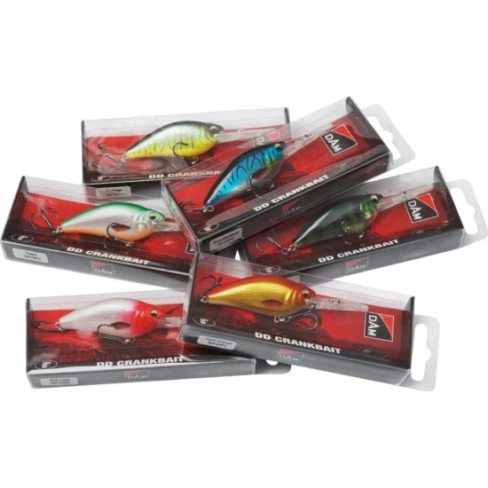 Set Voblere Crankbait Dam Assorted Lure Box Dd Crankbait, 60buc/pac