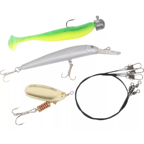 Set Zebco Target Fish Predator Kit, 3buc/pac