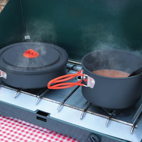 Set De Vase Pentru Gatit Din Aluminiu Coghlans