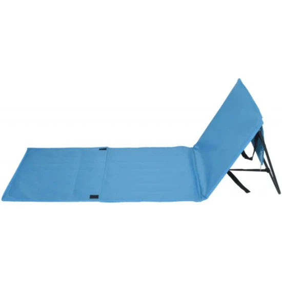 Sezlong Cattara Pentru Plaja Pliabil Korfu, Albastru, Tt13515, 160x55cm