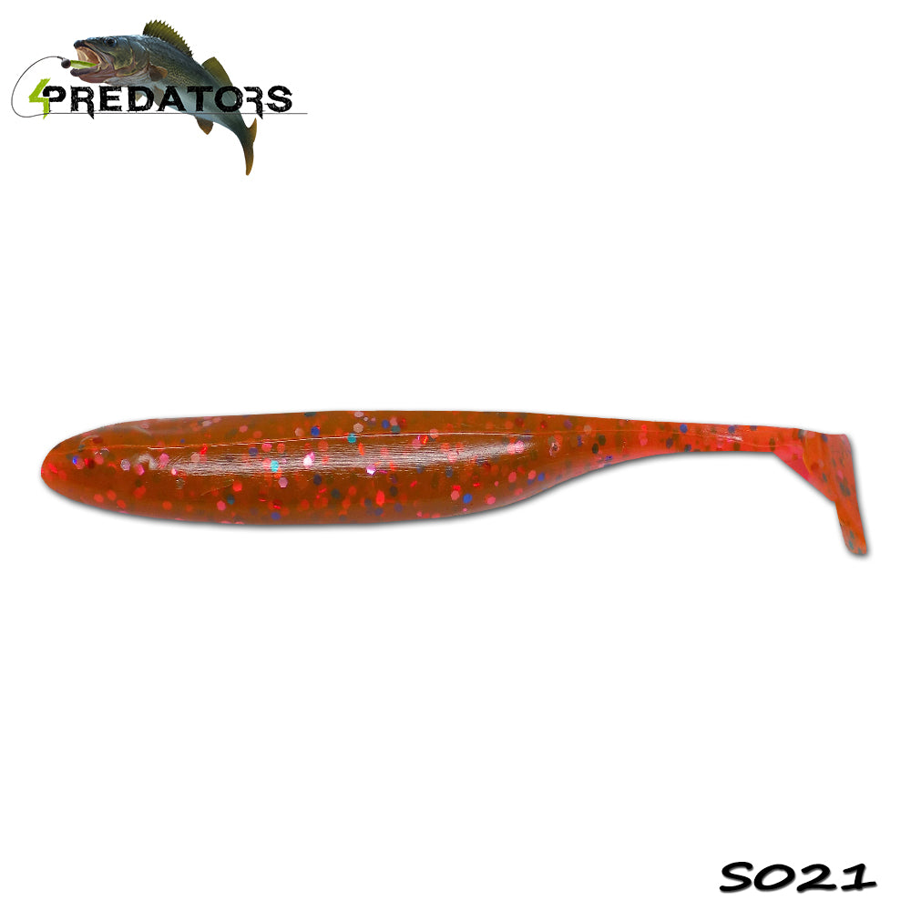 Shad 4Predators Finesse Impact Crawfish 10cm S021 5buc/plic