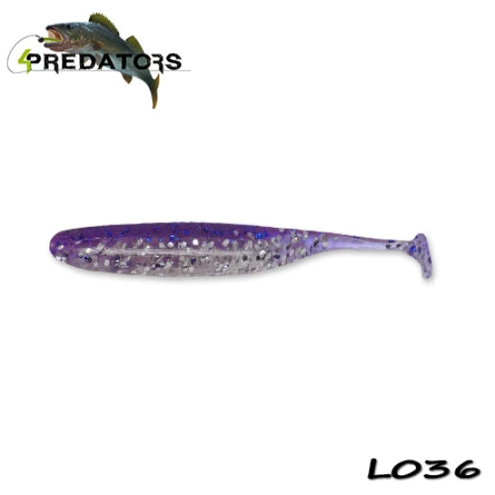 Shad 4predators Finesse Impact Laminat Lavender Sky L036 7cm 7buc