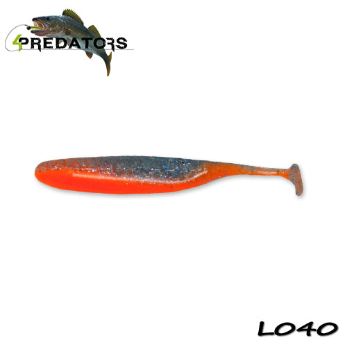 Shad 4Predators Finesse Impact Laminat Orange Dark Sky L040 7cm 7buc