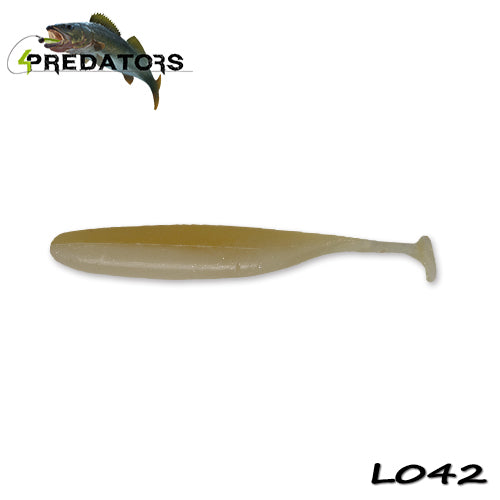 Shad 4Predators Finesse Impact Laminat Yellow Fish L042 7cm 7buc