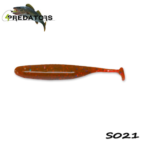 Shad 4Predators Finesse Impact Standard Crawfish S021  7cm 7buc
