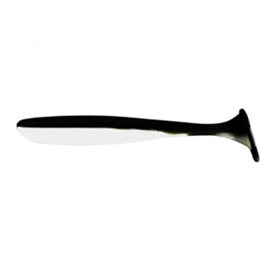 Shad 4Predators Slim Shad Floating 9 CM L011 Culoare Black - Pearl 7 buc/plic