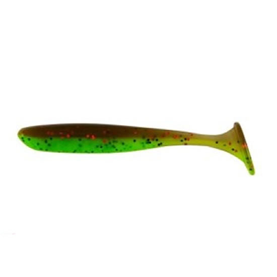 Shad 4Predators Slim Shad Floating 9 CM L022 Culoare Green Pumpkin - Chartreuse 7 buc/plic