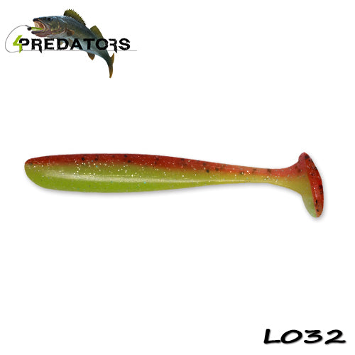 Shad 4Predators Slim Shad Laminat Watermelon 9cm 5buc/plic