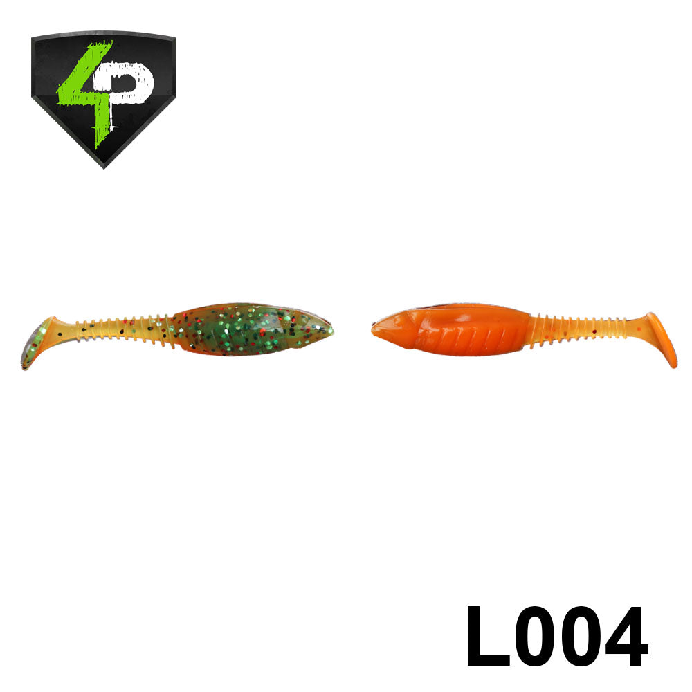 Shad 4Predators Tengu Shad 8.5CM L004 Fire Tiger 5buc/plic