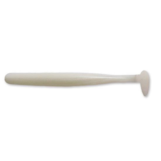 Shad 4Predators V-Tail Minnow Floating 8 CM L001 Culoare White-Pearl 7 buc/plic