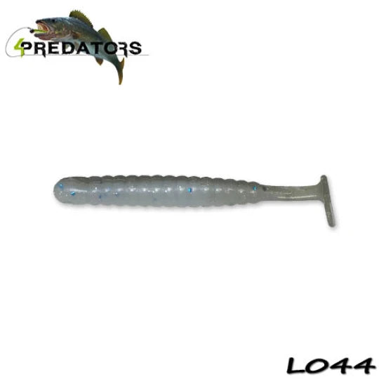 Shad 4predators Worm Shad Laminat 8cm Culoare L044 Turkish Delight 6buc/plic