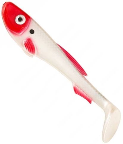 Shad ABU GARCIA Beast Paddletail, Redhead, 17cm, 54.6g, 2buc/pac