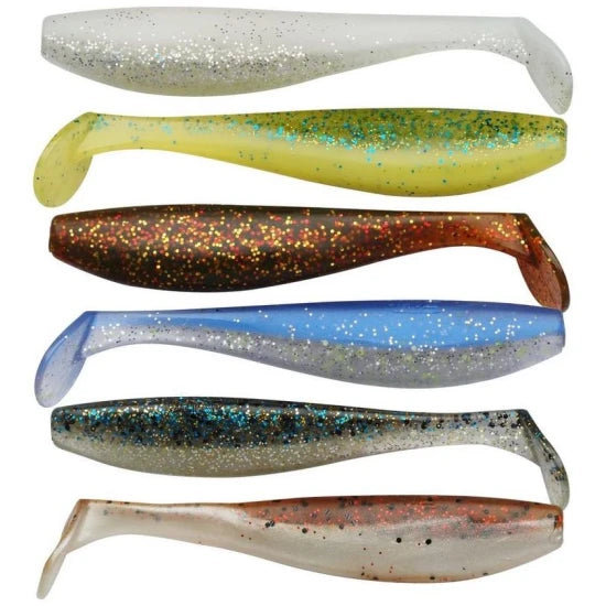 Shad Abu Garica Soft Bait Kit, 10cm, 6buc/pac