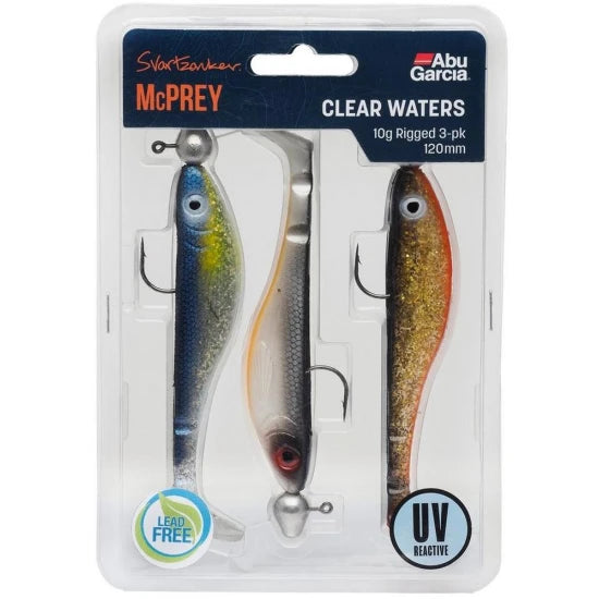 Shad Abu Garcia Svartzonker Mcprey Prerigged, Clear Water, 22g, 12cm, 3buc/blister