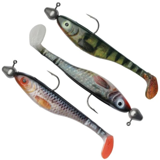 Shad Abu Garcia Svartzonker Mcprey Prerigged, Real Series, 22g, 12cm, 3buc/blister