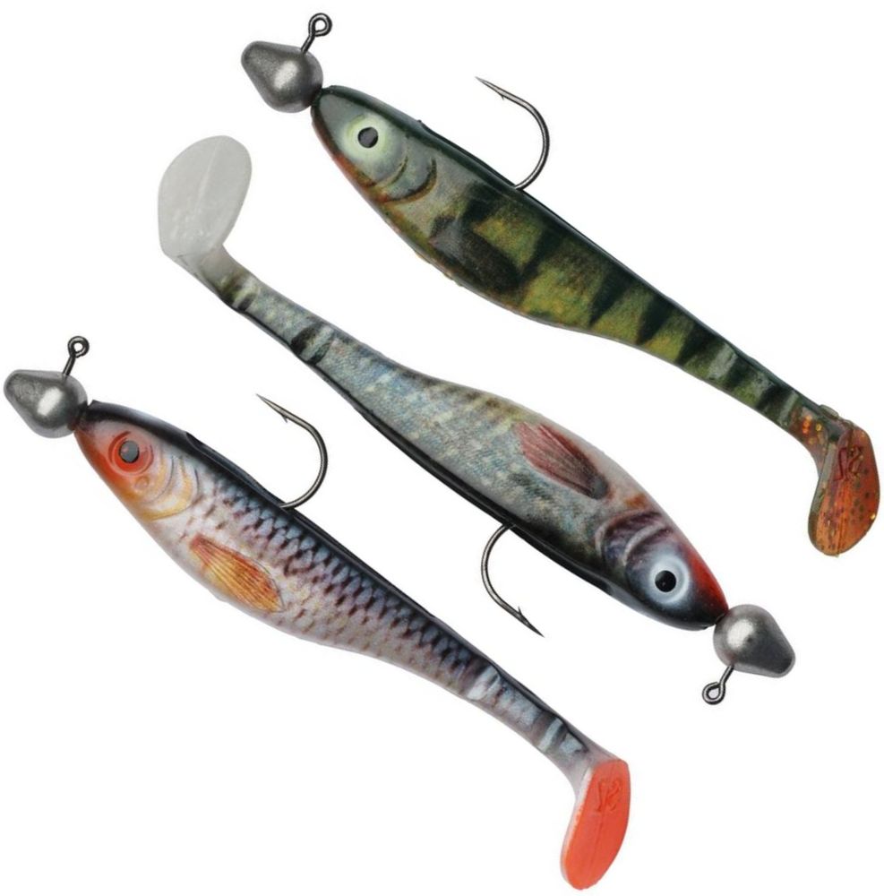 Shad Abu Garcia Svartzonker McPrey Prerigged, Real Series, 22g, 12cm, 3buc/blister