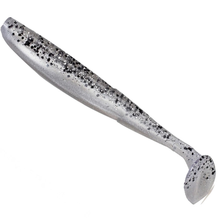 Shad BASS ASSASIN Elite Shiner, Salt &amp; Pepper Silver Phantom, 10cm, 8buc/pac