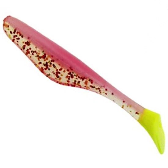 Shad Bass Assasin Turbo Walleye, Butt Naked, 10cm, 10buc/pac