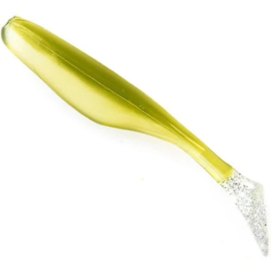 Shad Bass Assasin Turbo Walleye, Green Hornet, 10cm, 10buc/pac