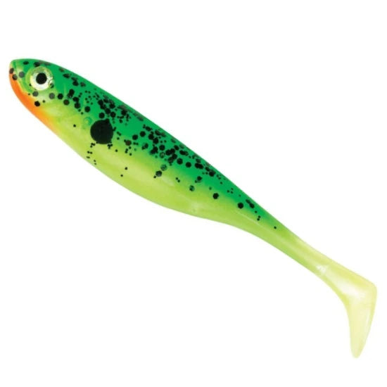 Shad Berkley Powerbait Sneakshad, Hot Firetiger, 7.5cm, 4buc/plic