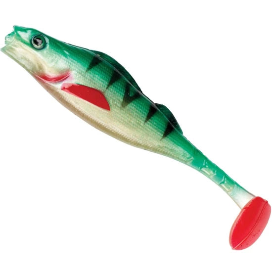 Shad Berkley Pulse Realistic Perch, Green Perch, 7cm, 48buc/pac