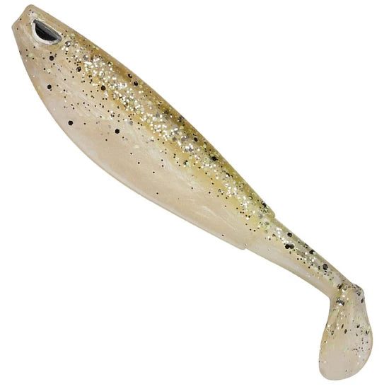 Shad Berkley Sick Flanker, Salt-pepper, 10cm, 48buc/pac