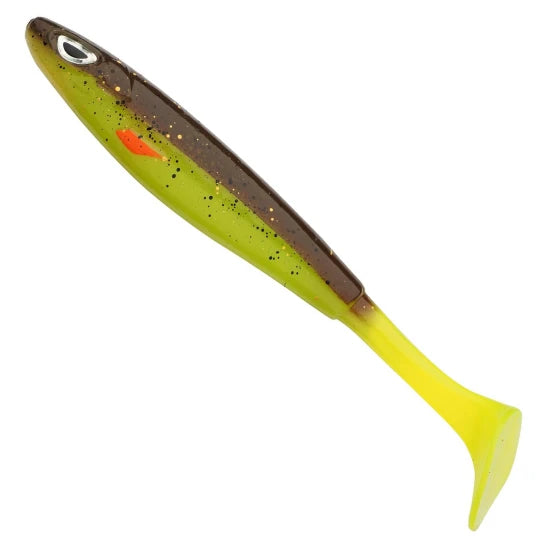 Shad Berkley Sick Smash, Brown Chartreuse, 17cm, 12buc/pac