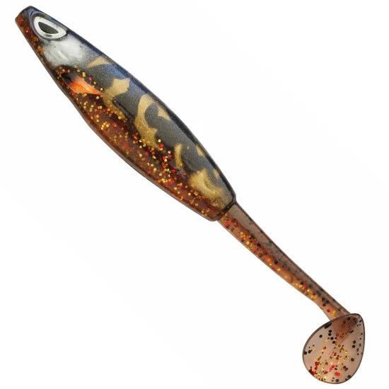 Shad Berkley Soft Bait Sick Vibe, Bloody Burbot, 12cm, 400buc/pac