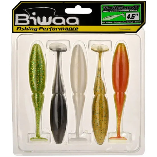 Shad BIWAA TailGunR Swimbait 4.5&quot;, Mix Color, 11.50cm, 5buc/pac