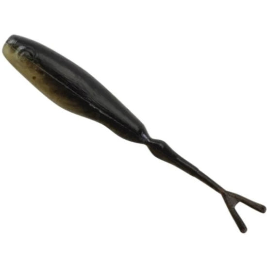 Shad Berkley Powerbait Ice Snake Tongue Minnow, Black Gold, 3.8cm, 14buc/pac