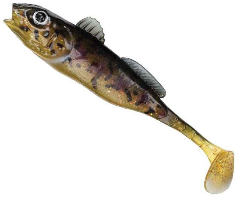 Shad Berkley Pulse Realistic Goby, Bullhead, 12cm, 1buc/plic