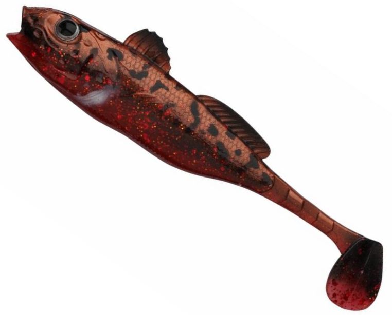 Shad Berkley Pulse Realistic Goby, Dragonet, 12cm, 1buc/plic