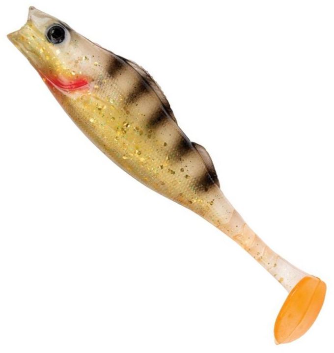 Shad Berkley Pulse Realistic Perch, Gold Perch, 7cm, 1buc/pac