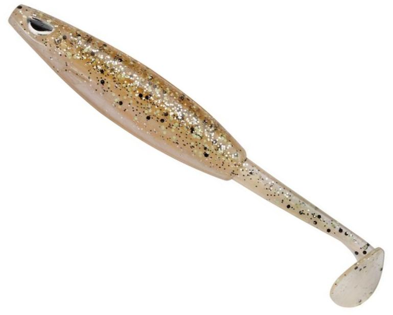 Shad Berkley Sick Vibe, Salt &amp; Pepper, 9cm