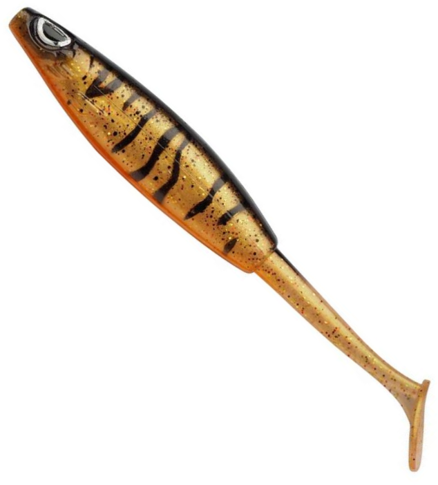 Shad Berkley Soft Bait Sick Sick Vibe, Motoroil Burbot, 15cm, 20buc/pac