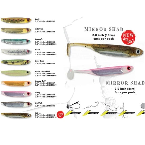 Shad Colmic Herakles Mirror Baitfish10cm